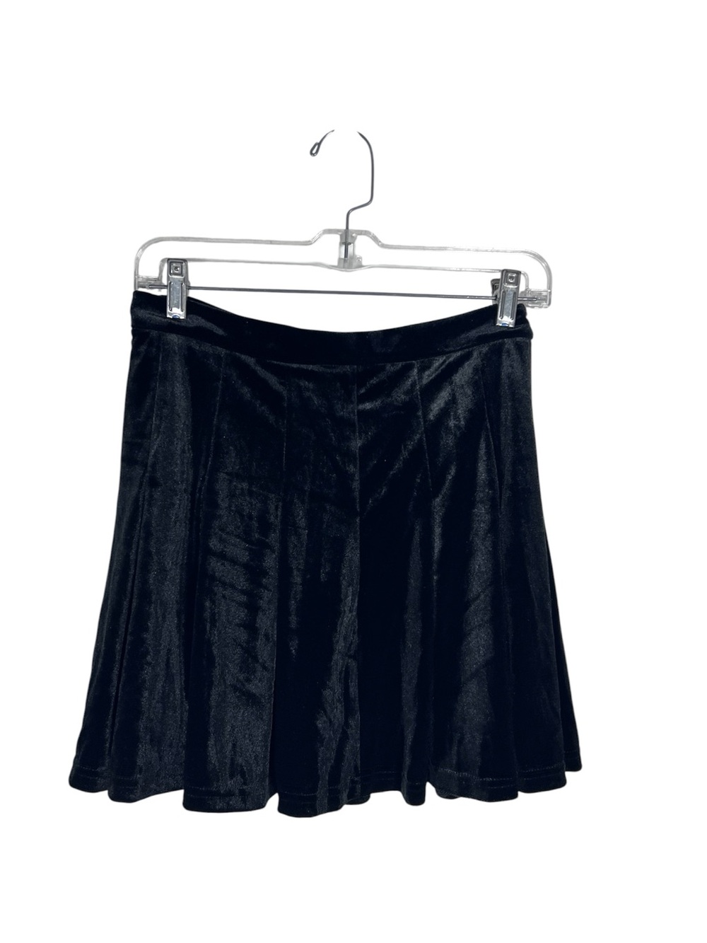 Black Velvet Skirt Size S